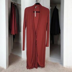 ASOS TALL LONG discreet chic minimalist cardigan office business casual wear 8